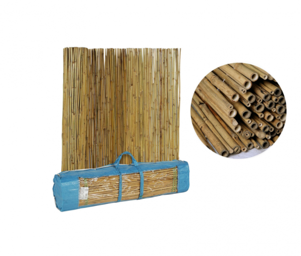 Arella TIME in bamboo 1,5x3mt  pieno con filo di ferro canniccio bambu