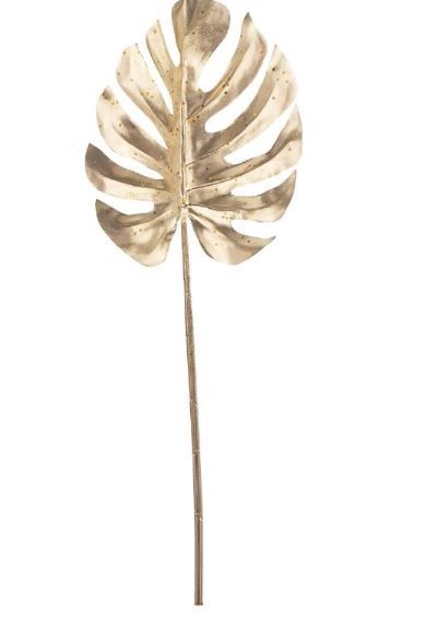 Foglia larga oro rami stephany filodendro oro h70cm
