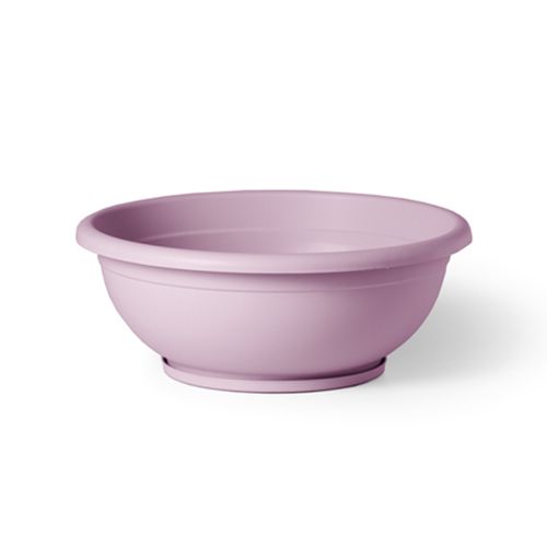 VASO DA GIARDINO CIOTOLA NAXOS 40 CM CON SOTTOVASO -Rosa Pastello