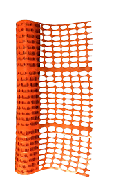 RETE RECINZIONE PER DELIMITAZIONE CANTIERE ARANCIO 1 x 50 m RESISTENTE PVC 80 gr