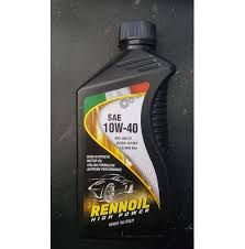 Rennoil High power Olio Motore Semisintetico 10W-40 1Lt Per Auto