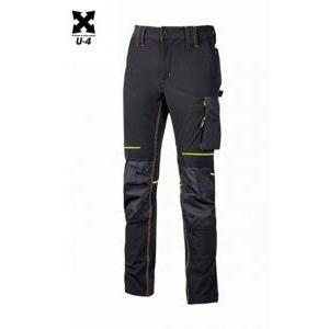 U-power pantalone antinfortunistica atom colore black carbon taglia M
