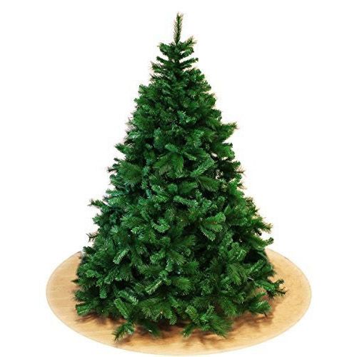 Albero di Natale Monte Rosa abete verde  240 cm con 2535 rami a stella