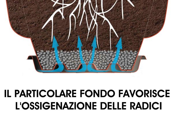 FIORIERA OASI -Terracotta