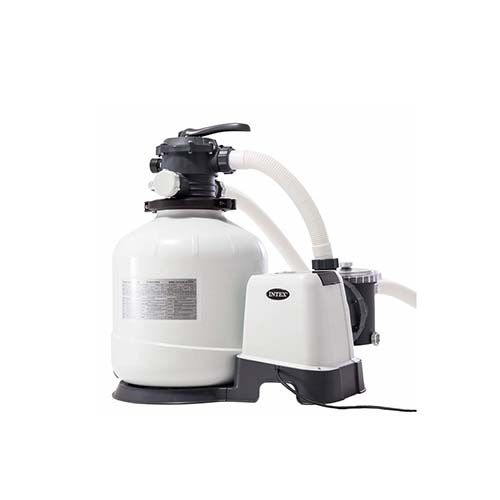 INTEX Pompa 26646 filtro a sabbia 7900 l/h a 6 vie per piscina fuori terra