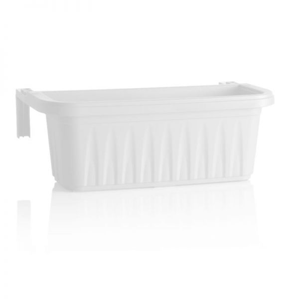 FIORIERA RONDINE 50 cm;-Bianco