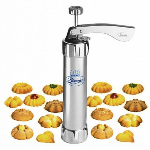 Biscuits siringa pistola biscotti con 20 trafile (made in Italy) spara biscotti 