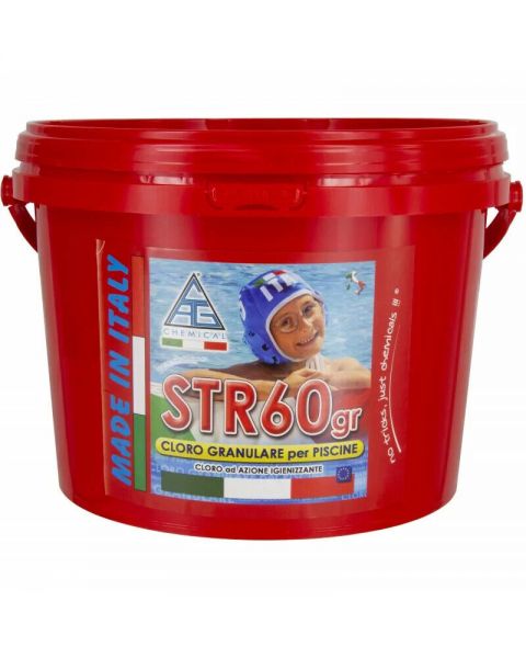 Chemical cloro per piscina granulare prodotto azione acqua antibatterico 5 kg