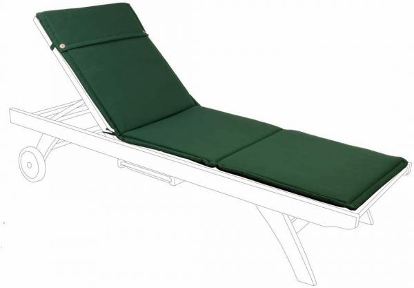 Bizzotto Cuscino per Lettino da Giardino Piscina Tessuto da Esterno Idrorepelle