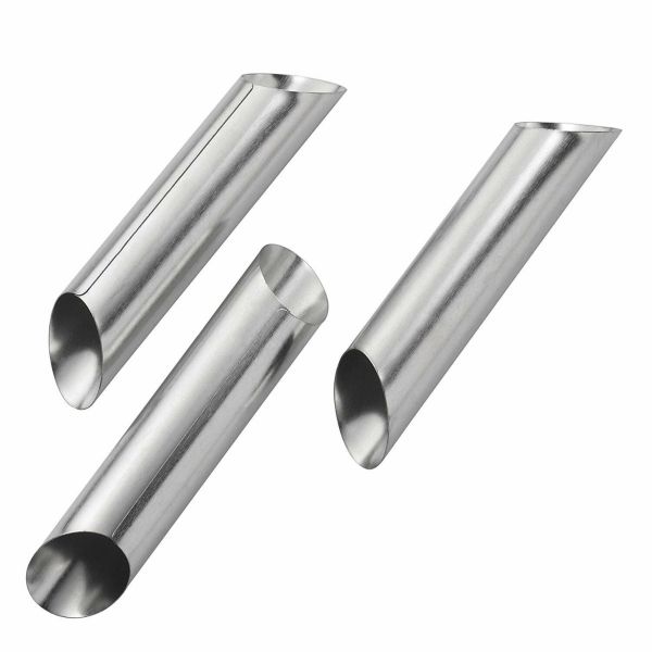 3 FORME PER CANNOLI PEDRINI FORMA STAMPO ACCESSORI DOLCI CUCINA