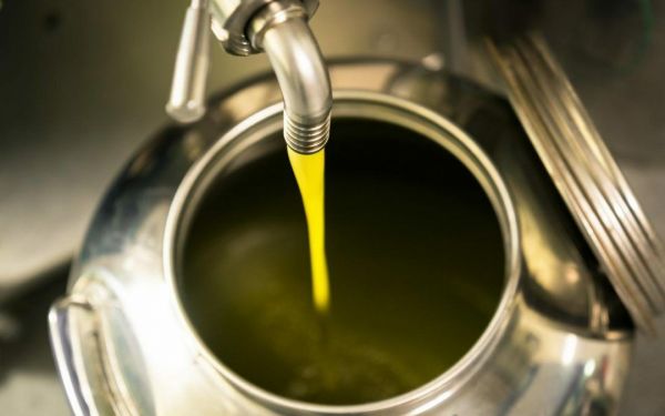 Bidone fusto contenitore per olio 30 lt recipiente in acciaio Inox 18/10