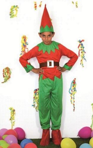 Vestito o costume da folletto o elfi di Natale per bambino abbigliamento e accessori 10 anni 