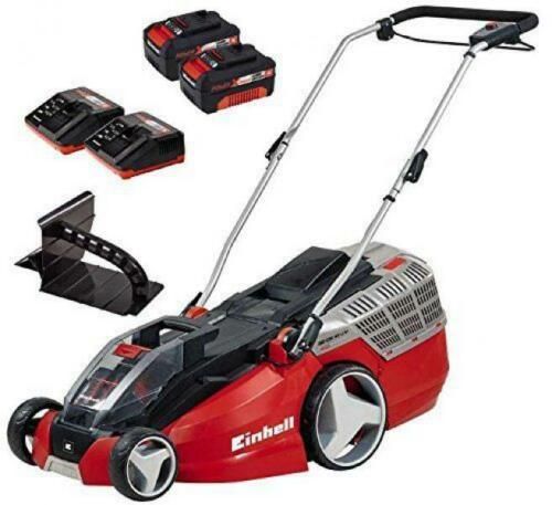 Einhell 18V 43cm Tagliaerba a Batteria Ge-Cm 43 Li M Kit Con 2x4.0 Ah Batterie