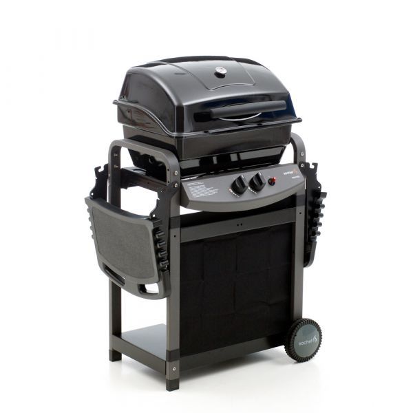 Barbecue a gas saporillo sochef cottura australiana acciaio griglia 2 bruciatori