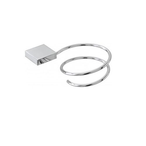 Porta asciugacapelli cromo accessori per il bagno serie Futura