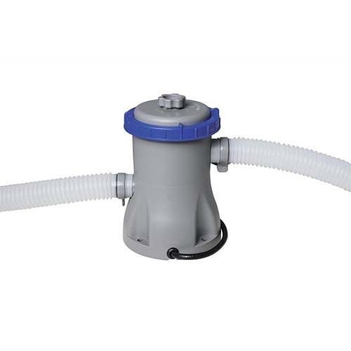 Pompa esterna filtro a cartuccia portata 1249 lt/h per piscina fuori terra