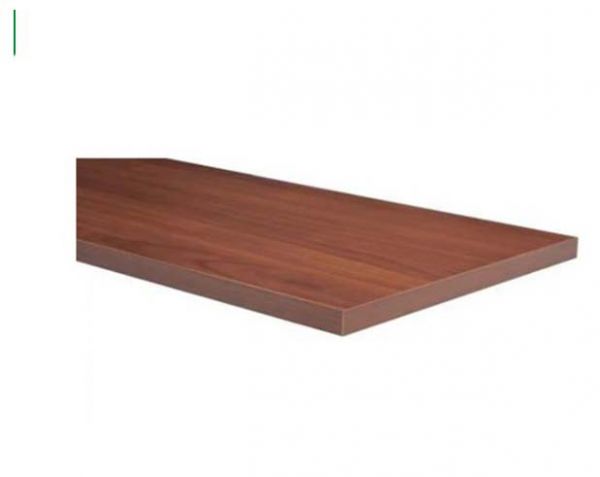 kitmel mensole squadrate melaminiche ciliegio 18x1000x400 mm