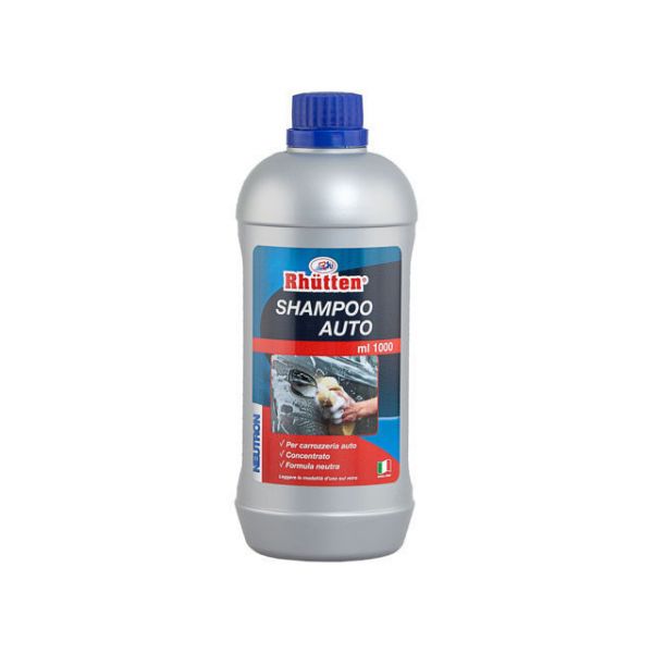 Detergente rhutten shampoo autovetture ml.1000