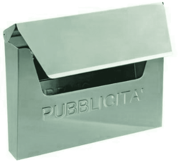Blinky 27376-10 City Cestino Basculante per pubblicità cassetta postale 
