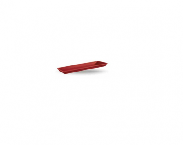 Sottocassetta sottovaso per vaso da giardino Naxos in plastica 40 cm rosso mattone 
