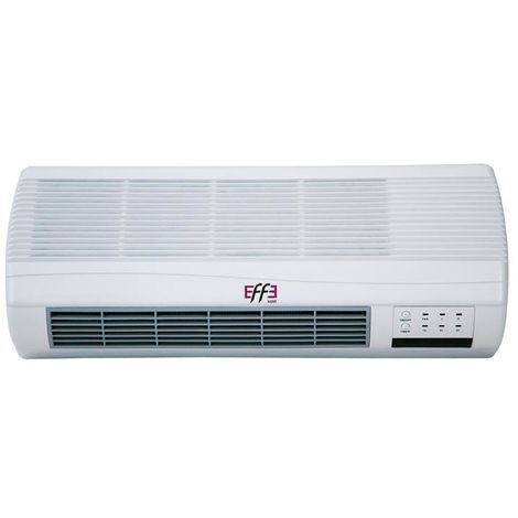 TERMOVENTILATORE CERAMICO A PARETE DA MURO BIANCO STUFA DA PARETE  Potenza Max. 2000W 220/240V