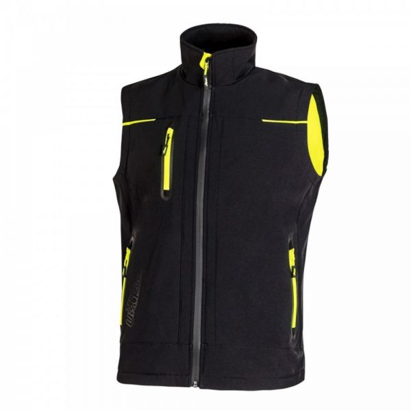 U - Power Gilet antinfortunistica abiti da lavoro  Black Carbon Taglia M Universe