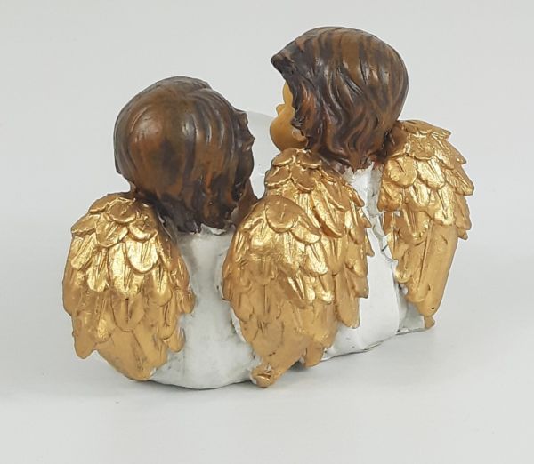 Angeli con ampolla nativita' 10 cm natale decorazioni oggetti